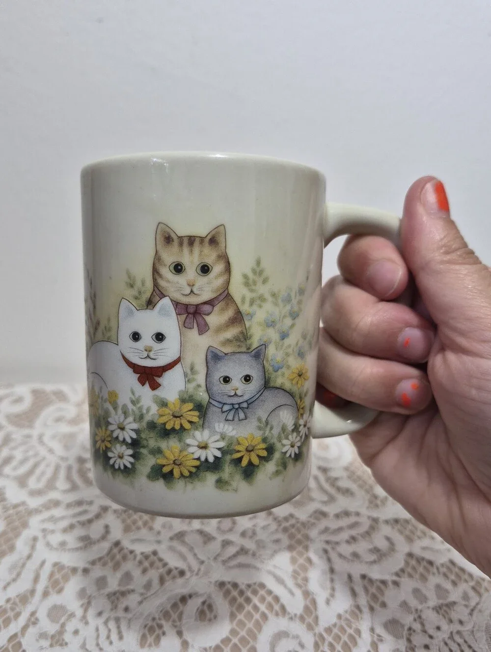 Vintage Cat Mug